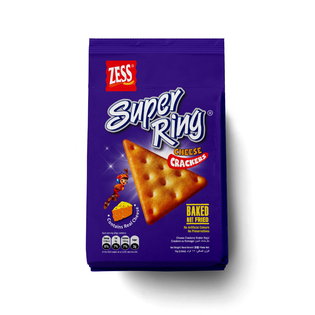 Zess Super Ring Cheese Crackers